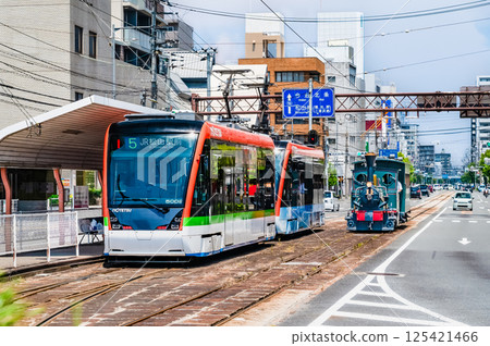 愛媛伊予鐵道 - 少爺列車和市內電車 5000 系列 愛媛伊予鐵道 - 少爺列車和市內電車 5000 系列 125421466