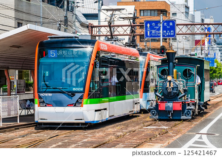 愛媛伊予鐵道 - 少爺列車和市內電車 5000 系列 125421467