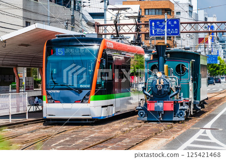 愛媛伊予鐵道 - 少爺列車和市內電車 5000 系列 125421468
