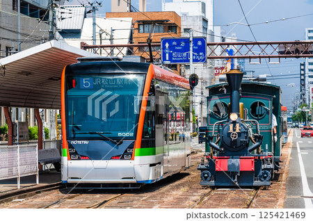 愛媛伊予鐵道 - 少爺列車和市內電車 5000 系列 125421469