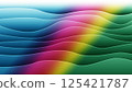 背景波浪材質波浪圖案_圖案_彩色漸變 125421787