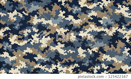 Camouflage Pattern Minimal texture seamless vector Camouflage Pattern Minimal texture seamless vector 125422167