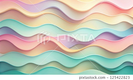Liquid Fluid Uneven Shapes Splashes Colorful texture seamless vector  125422823