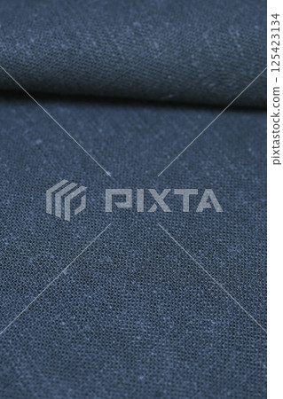dark gray hemp viscose natural fabric cloth color; sackcloth rough texture of textile fashion dark gray hemp viscose natural fabric cloth color; sackcloth rough texture of textile fashion 125423134