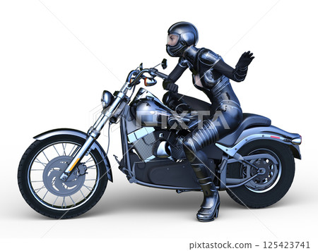 Super woman rider Super woman rider 125423741