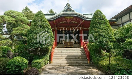 Higashi-Oshima Shrine, located in Oshima, Koto Ward 125423968