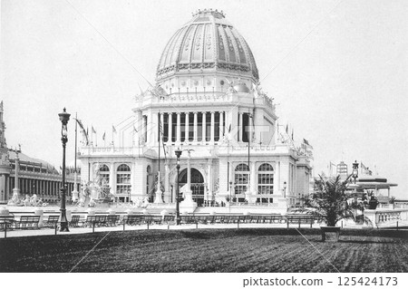 1893 Chicago World's Fair Pavilion 125424173