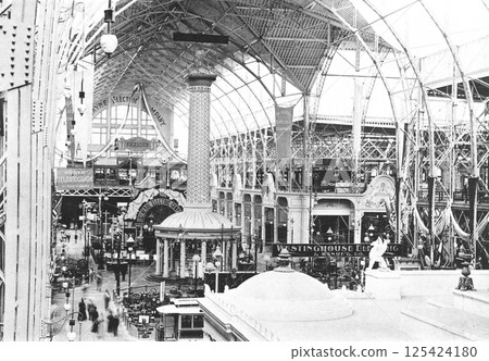 1893 Chicago World's Fair, interior 125424180