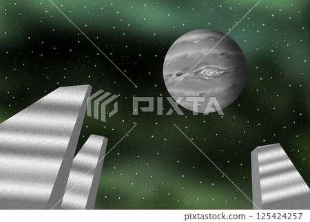 太空——行星、衛星、天體、巨石 125424257