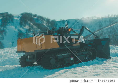 積雪 下雪 雪 125424563