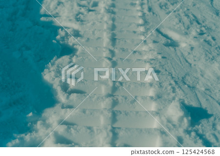 rut, winter, snowy 125424568