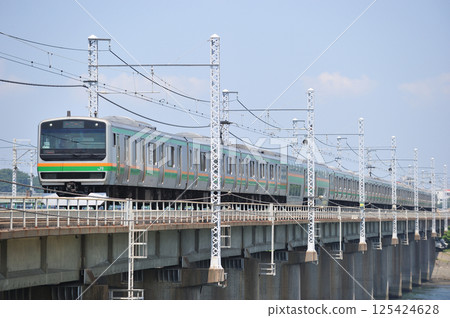 東海道本線茅崎平塚JR東日本E231系列1000系列K-21編隊（Koufutsu） 125424628