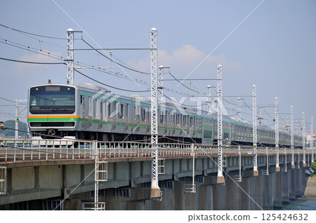 東海道本線茅崎平塚JR東E231系列1000系列K-10隊形（光復） 125424632