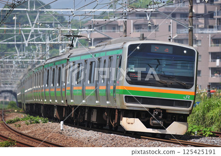 Tokaido Line Manazuru JR East E231 series 1000 series K-34 (Kozu) 125425191