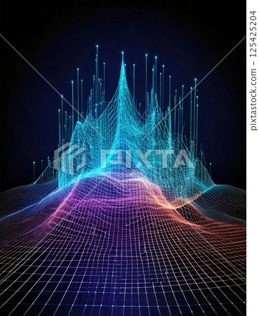 寬投影數位資訊螢幕（AI 產生的影像） 125425204