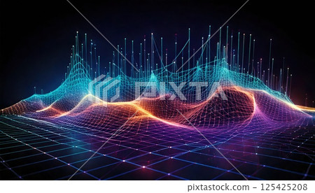 寬投影數位資訊螢幕（AI 產生的影像） 125425208