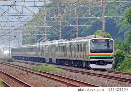 東海道線 二宮神津 JR東日本 E231系列 1000系列 K-19(神津) 東海道線 二宮神津 JR東日本 E231系列 1000系列 K-19(神津) 125425594