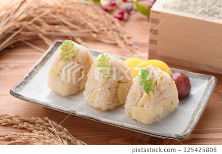 竹筍飯糰 竹筍飯糰 125425808