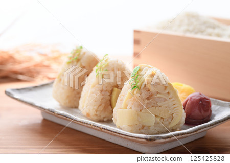 竹筍飯糰 竹筍飯糰 125425828