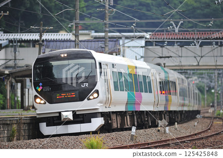 中央幹線上野原JR東日本E257系M-114編組(松本)梓海司 中央幹線上野原JR東日本E257系M-114編組(松本)梓海司 125425848