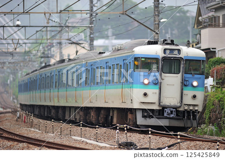 中央幹線上野原JR東日本115系列C3編組(長野) 中央幹線上野原JR東日本115系列C3編組(長野) 125425849