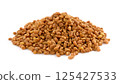 Fenugreek Seeds, Methi Dana Macro Shot on a White 125427533