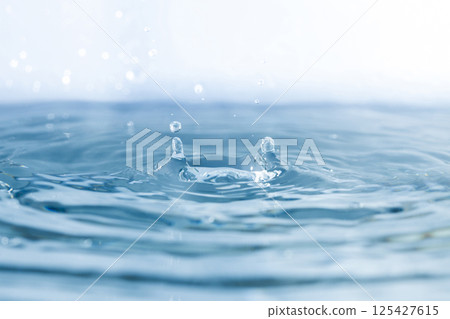 Splash of Water Close-up Shot. Subject photography. Splash of Water Close-up Shot. Subject photography. 125427615
