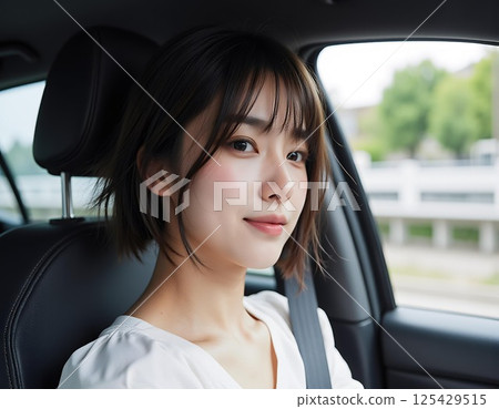 騎一輛車的一個少婦 125429515