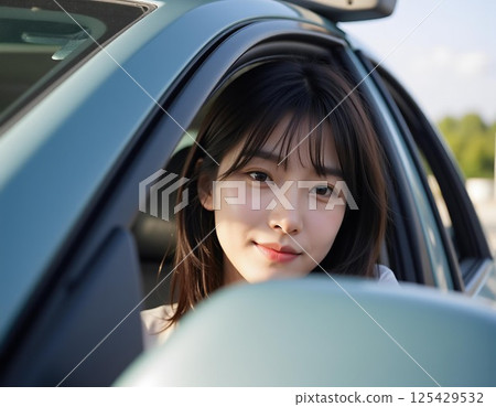 騎一輛車的一個少婦 125429532
