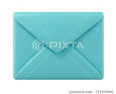 Blue Envelope Illustration 125429606