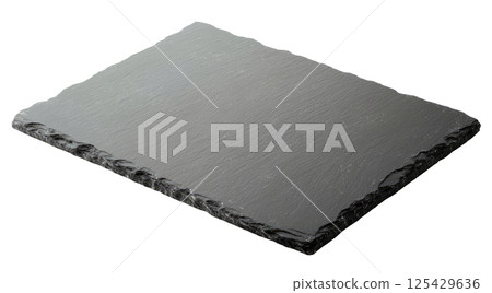 Empty Black Slate 125429636