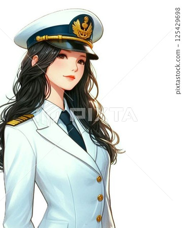 白色制服 白色制服 125429698