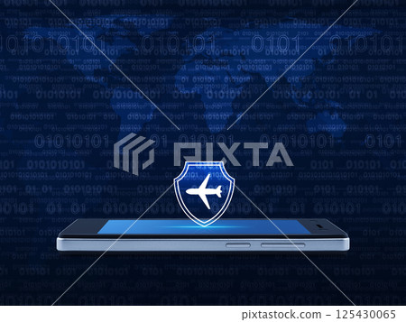 Business travel insurance and safety online concept, Elements of this image furnished by NASA Business travel insurance and safety online concept, Elements of this image furnished by NASA 125430065