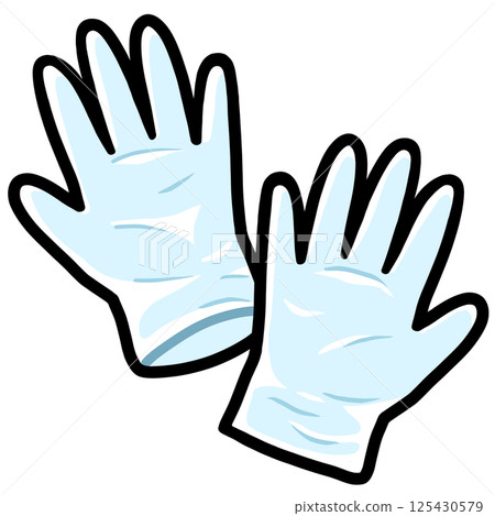 災害防備用品[乙烯基手套] 125430579