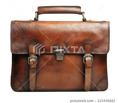 Brown Briefcase 125430882