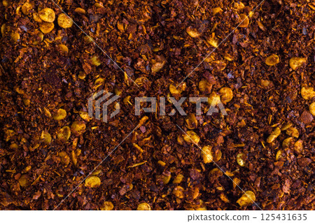 Chili powder texture background nature 125431635