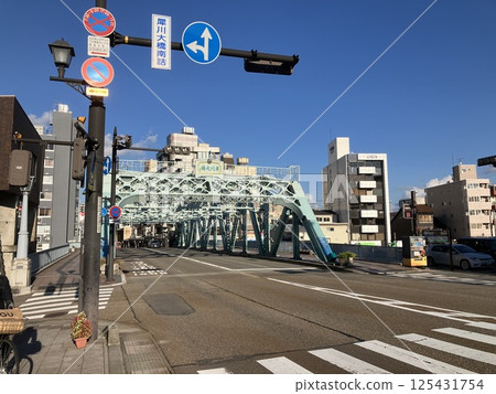 Saigawa Bridge (Kanazawa City, Ishikawa Prefecture) 125431754
