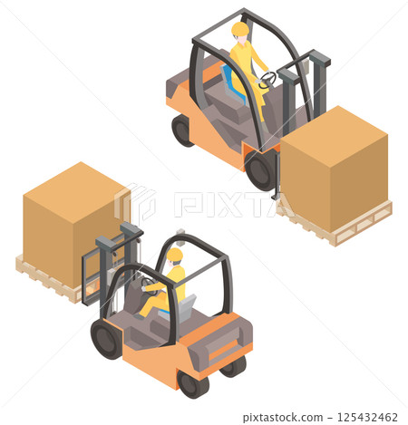 Forklift Forklift 125432462