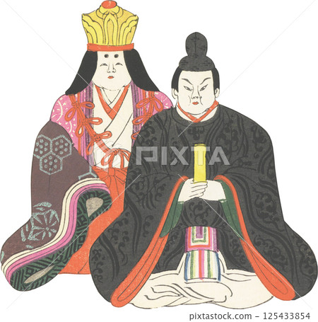 日本原生玩具雛娃娃 日本原生玩具雛娃娃 125433854