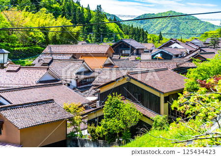 [Important Preservation District for Groups of Traditional Buildings] Fukiya: Golden Week Townscape 7, Nariwa-cho, Takahashi City, Okayama Prefecture 125434423