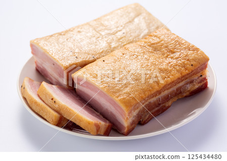 塊培根 塊培根 125434480