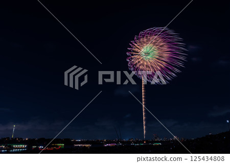 Edogawa Fireworks Festival, Tokyo 125434808
