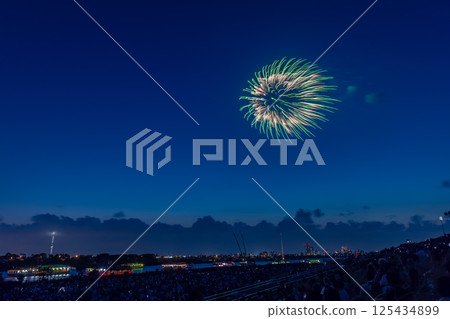 Edogawa Fireworks Festival, Tokyo Edogawa Fireworks Festival, Tokyo 125434899