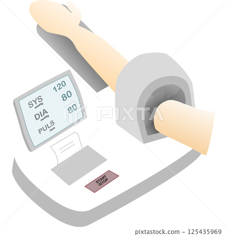 Blood Pressure Monitor Blood Pressure Monitor 125435969