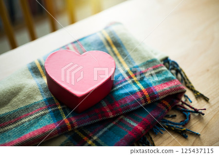 Red heart box Red heart box 125437115