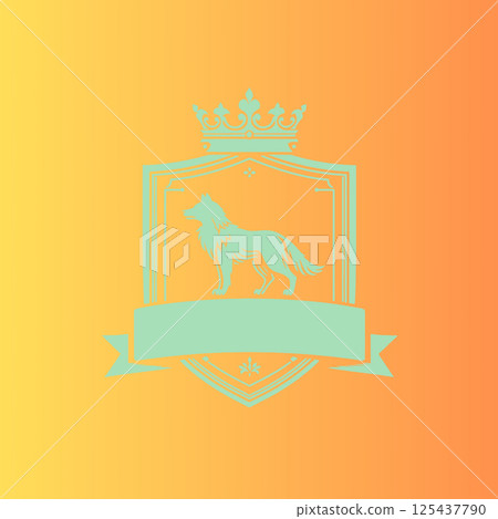 royal royal king lion. royal logo design for logo design. luxury king 's emblem, creative concept. 125437790