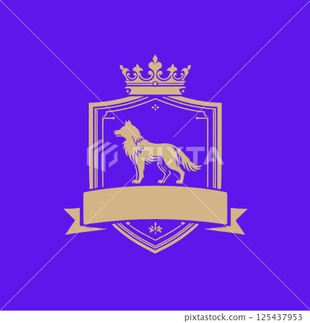 royal royal king lion. royal logo design for logo design. luxury king 's emblem, creative concept. royal royal king lion. royal logo design for logo design. luxury king 's emblem, creative concept. 125437953