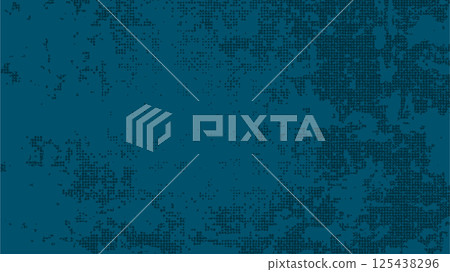 Blue tone dot grunge background material Blue tone dot grunge background material 125438296