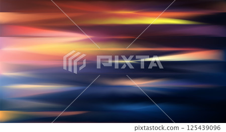 Modern ribbed glass bg. Abstract glowing bokeh background 125439096
