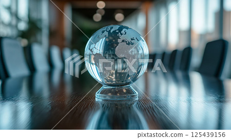 桌上的地球儀 桌上的地球儀 125439156